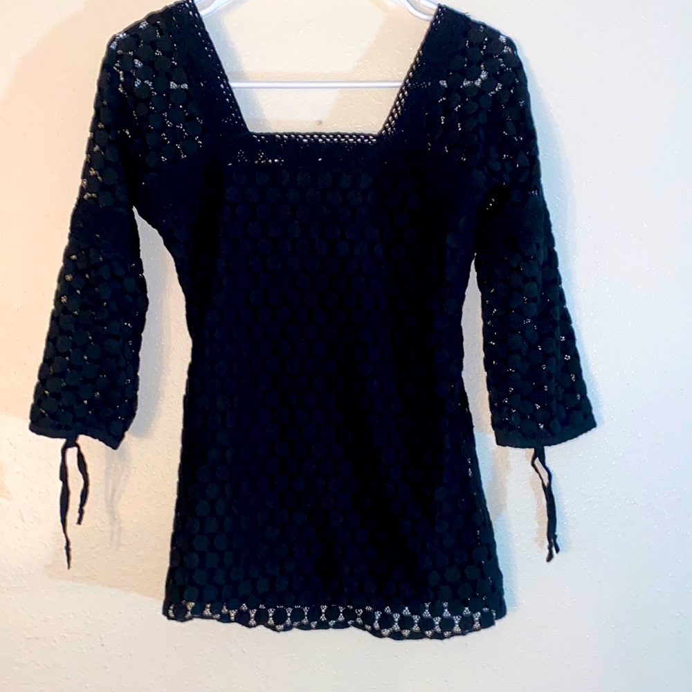 Solitaire Crochet Top. Gently used.